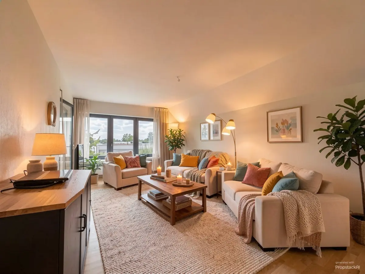 Wohnzimmer_OG - Wohnzimmer, modern_urban - (KI generiert)