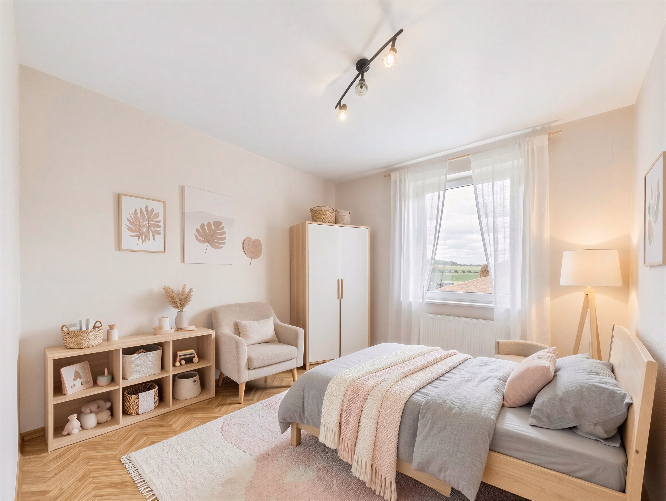 Zimmer 3_Wohnung 2_OG - (KI generiert)