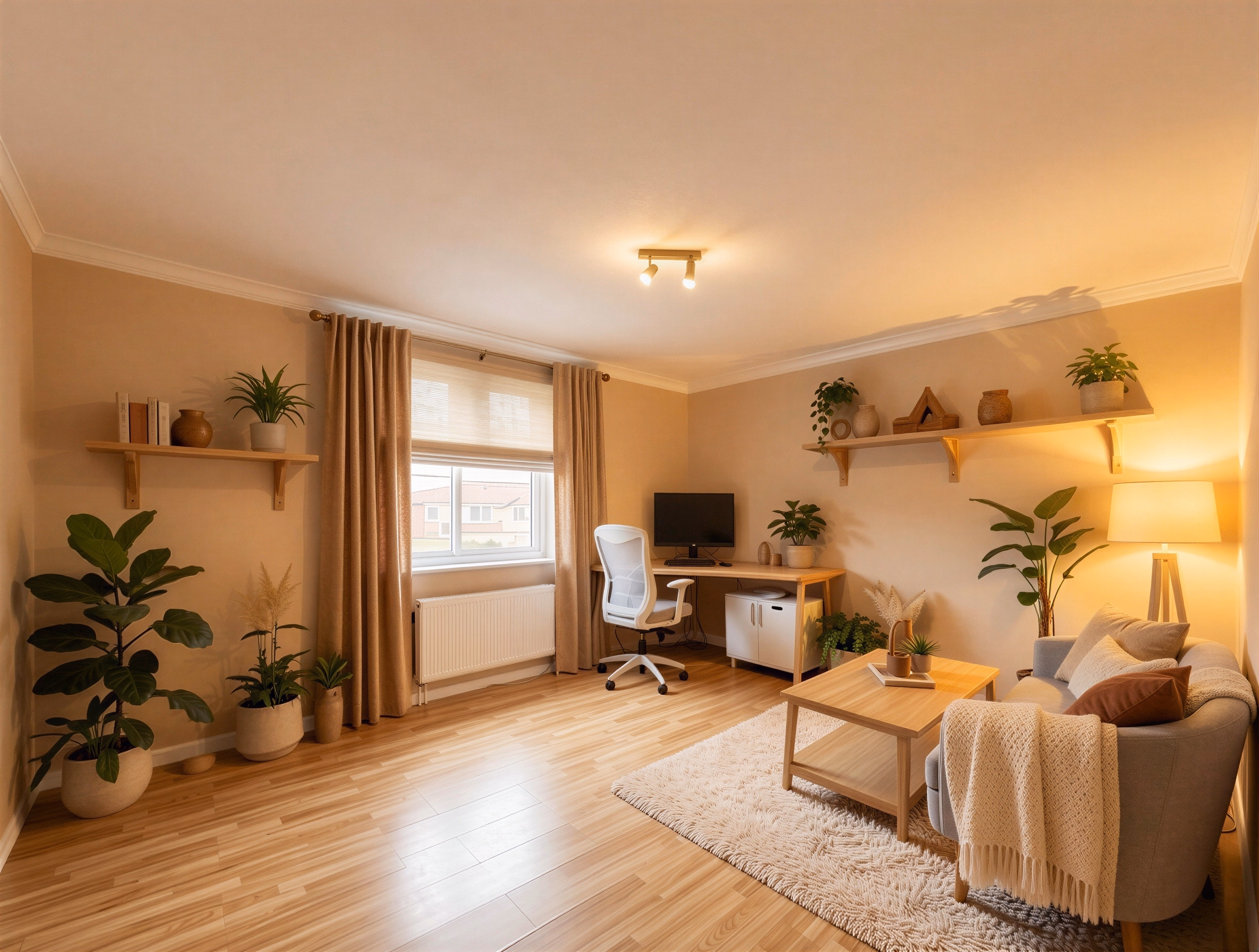 Zimmer 2_Wohnung 2_OG - (KI generiert)