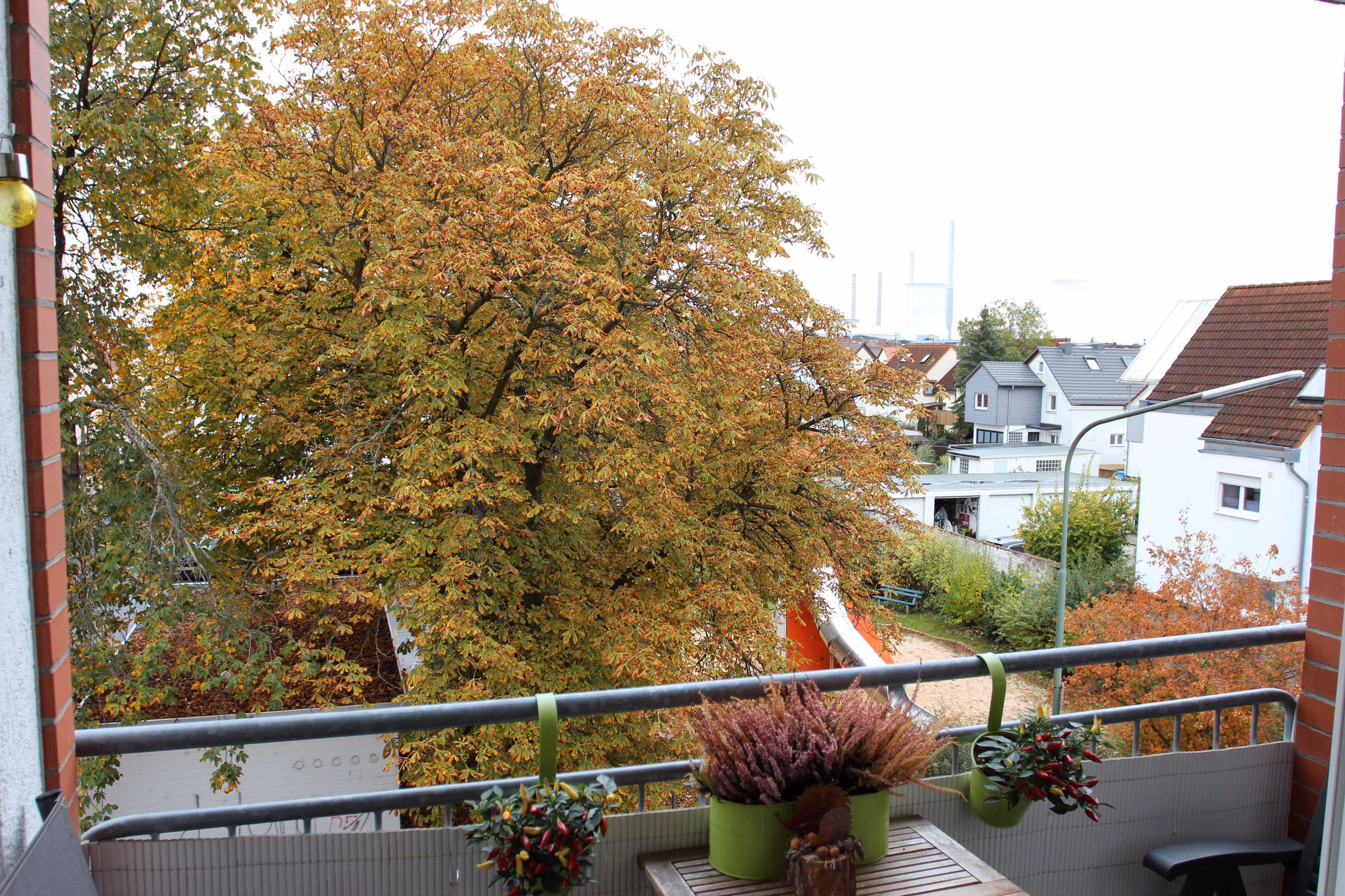 Ausblick Balkon