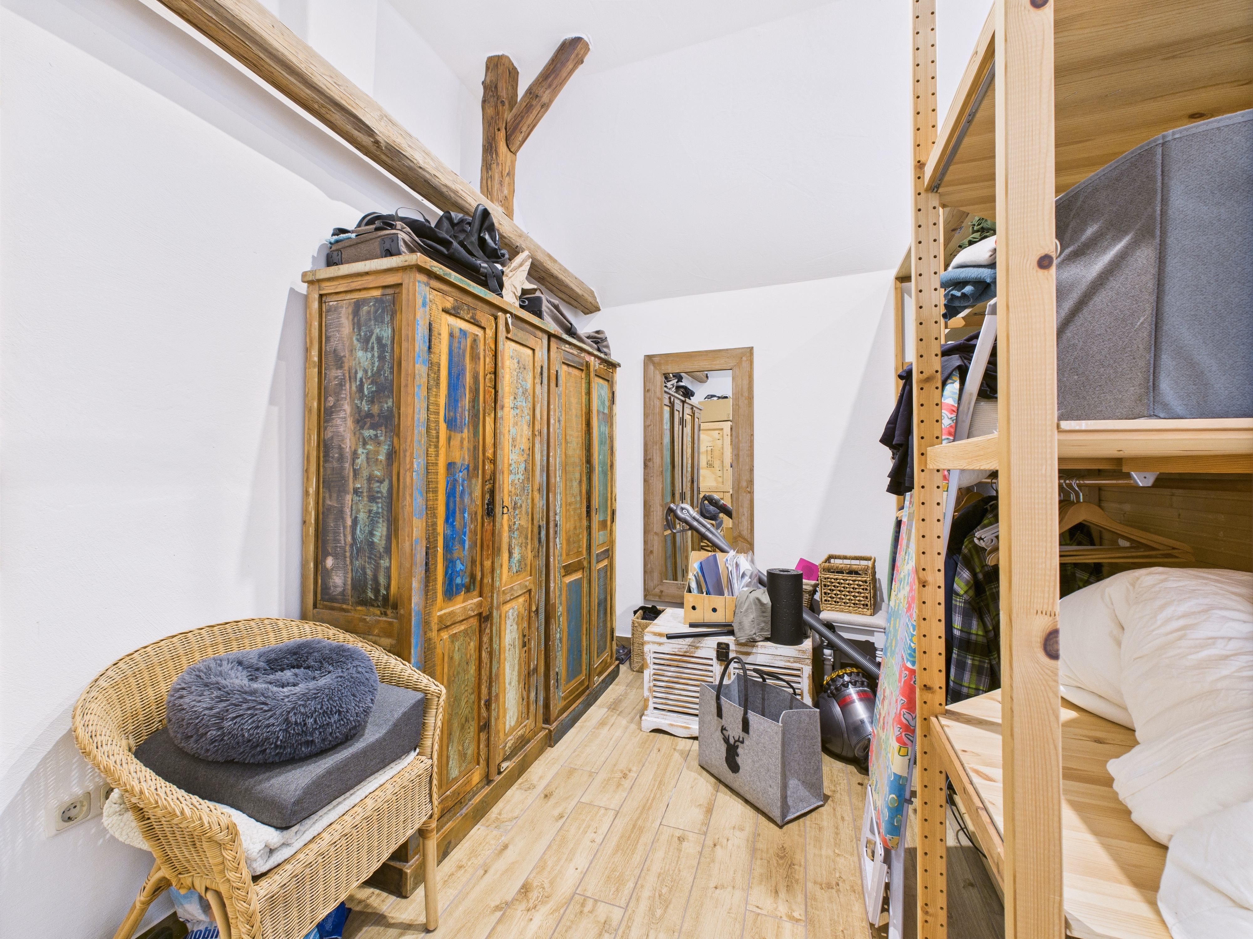begehbarer Kleiderschrank