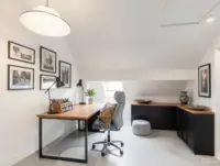 Arbeits-/ Schlafzimmer_1_1. OG. - (KI generiert)