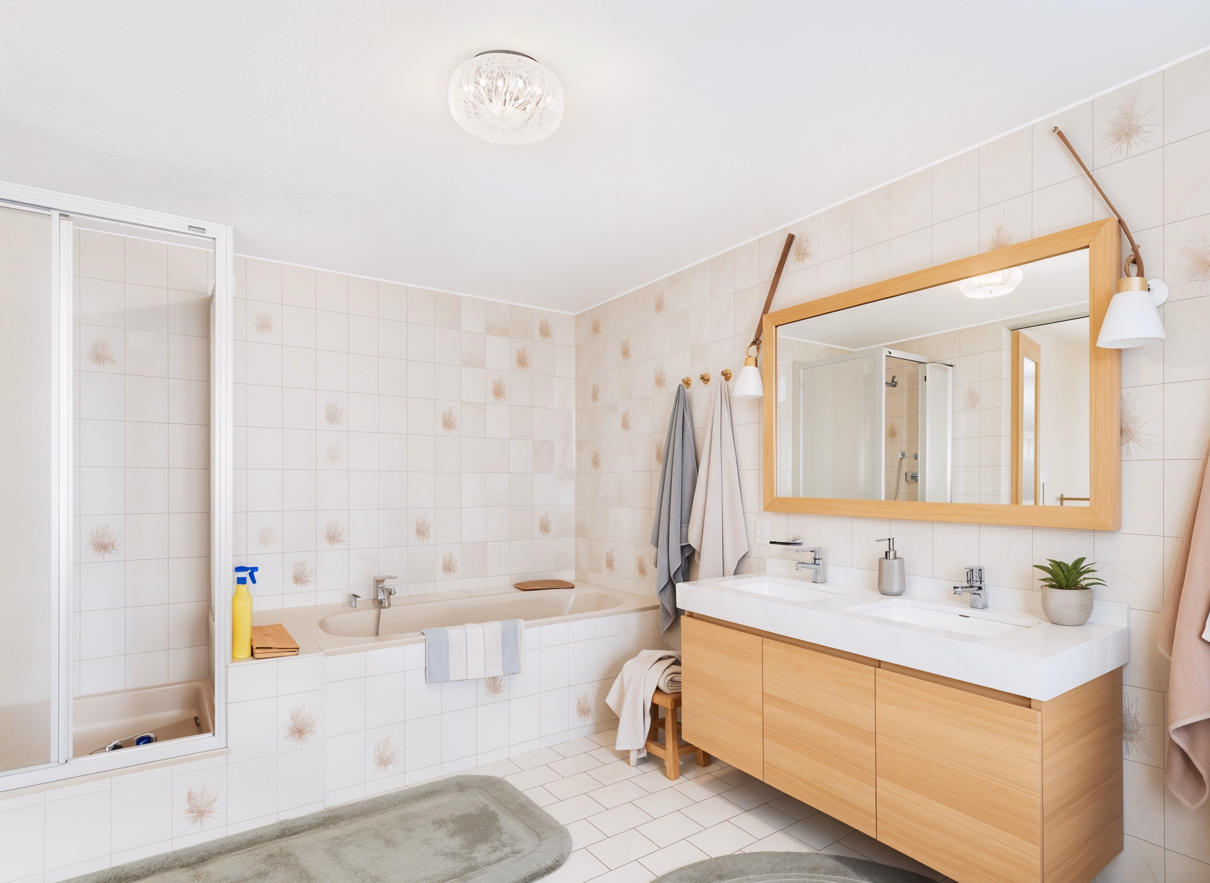 1. OG Badezimmer - (KI generiert)