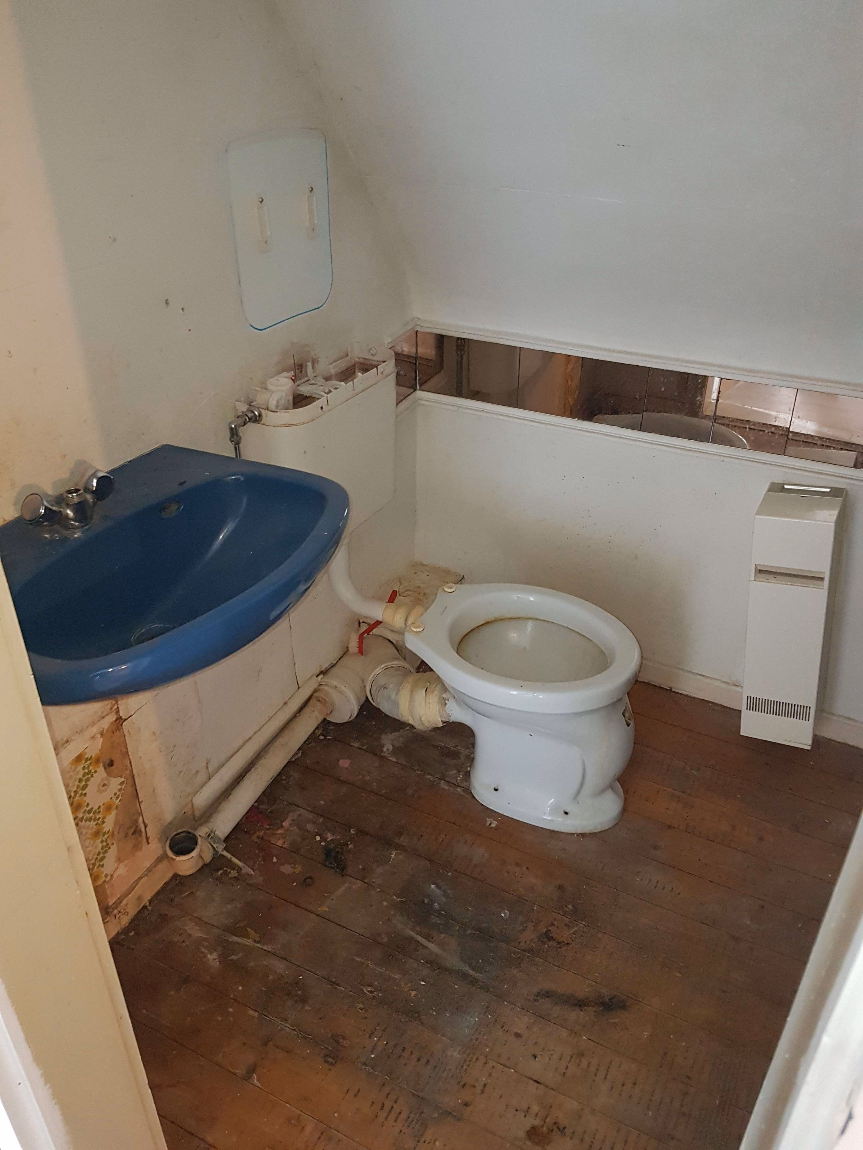 WC oben