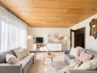 Wohnzimmer EG - Wohnzimmer, Skandinavisch - (KI generiert)