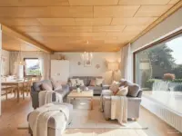 Wohnzimmer EG - Wohnzimmer, Skandinavisch - (KI generiert)