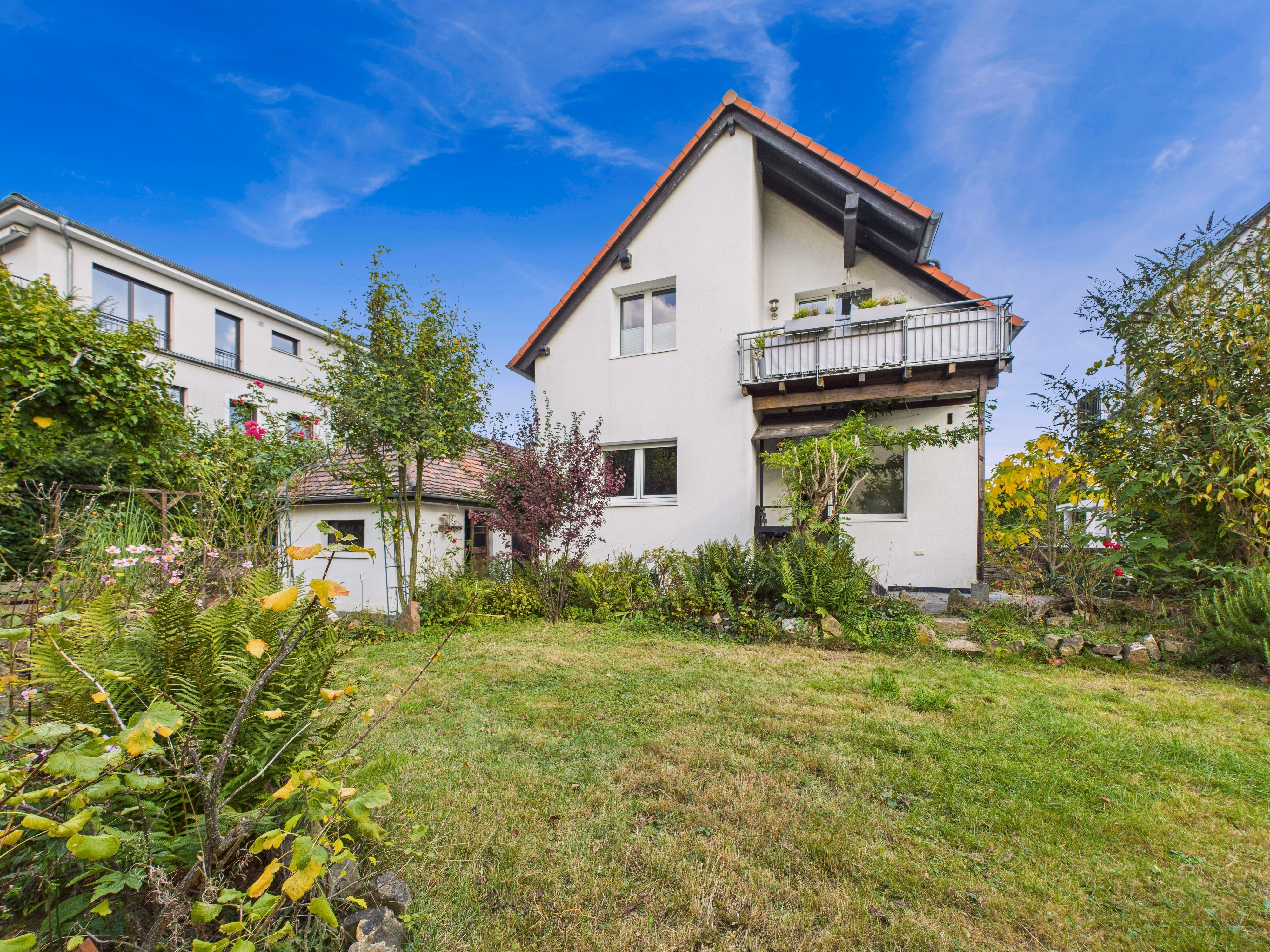 Rückansicht Haus
